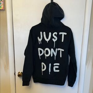 Hoonigan Black Hooded Sweatshirt Small